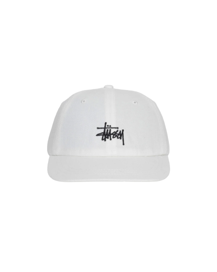 Basic Stock Strap Back White Basic Stock Strap Back White