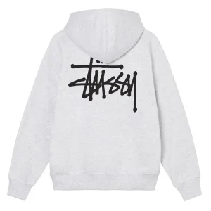 Grey Stussy Hoodie