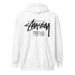 Stussy Paris Zip Up Hoodie