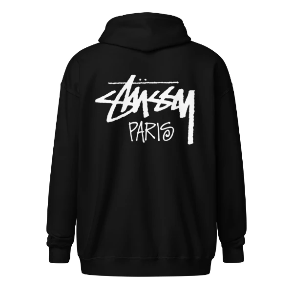 Stussy Paris Zip Up Hoodie Stussy Paris Zip Up Hoodie