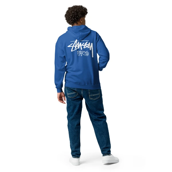 Stussy Paris Zip Up Hoodie Stussy Paris Zip Up Hoodie