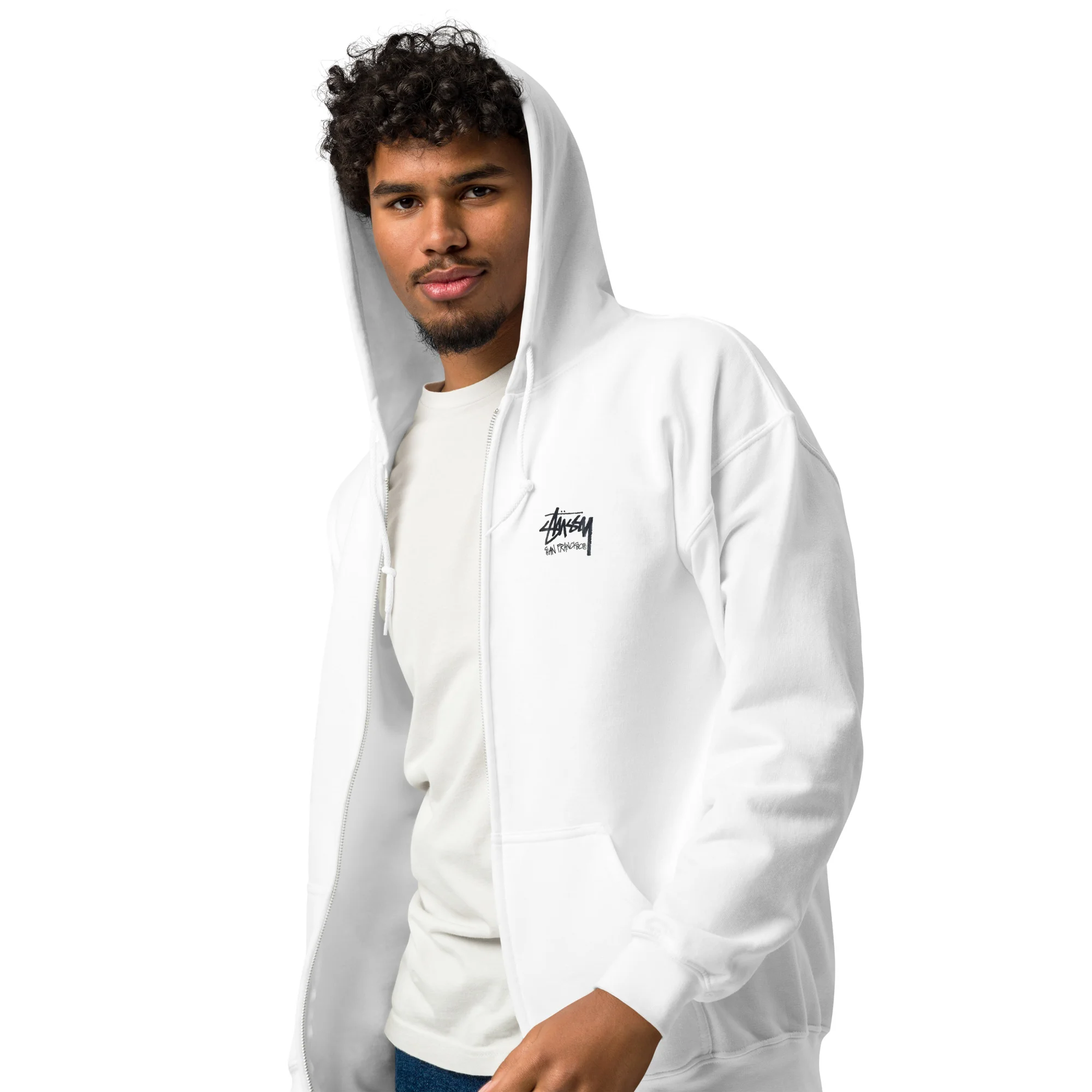 Stussy San Francisco Zip Up Hoodie Stussy San Francisco Zip Up Hoodie