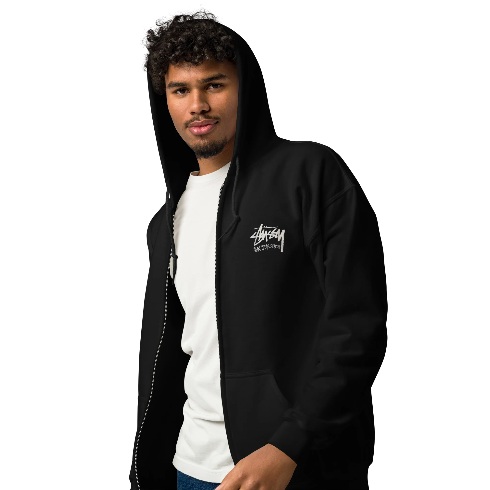 Stussy San Francisco Zip Up Hoodie Stussy San Francisco Zip Up Hoodie