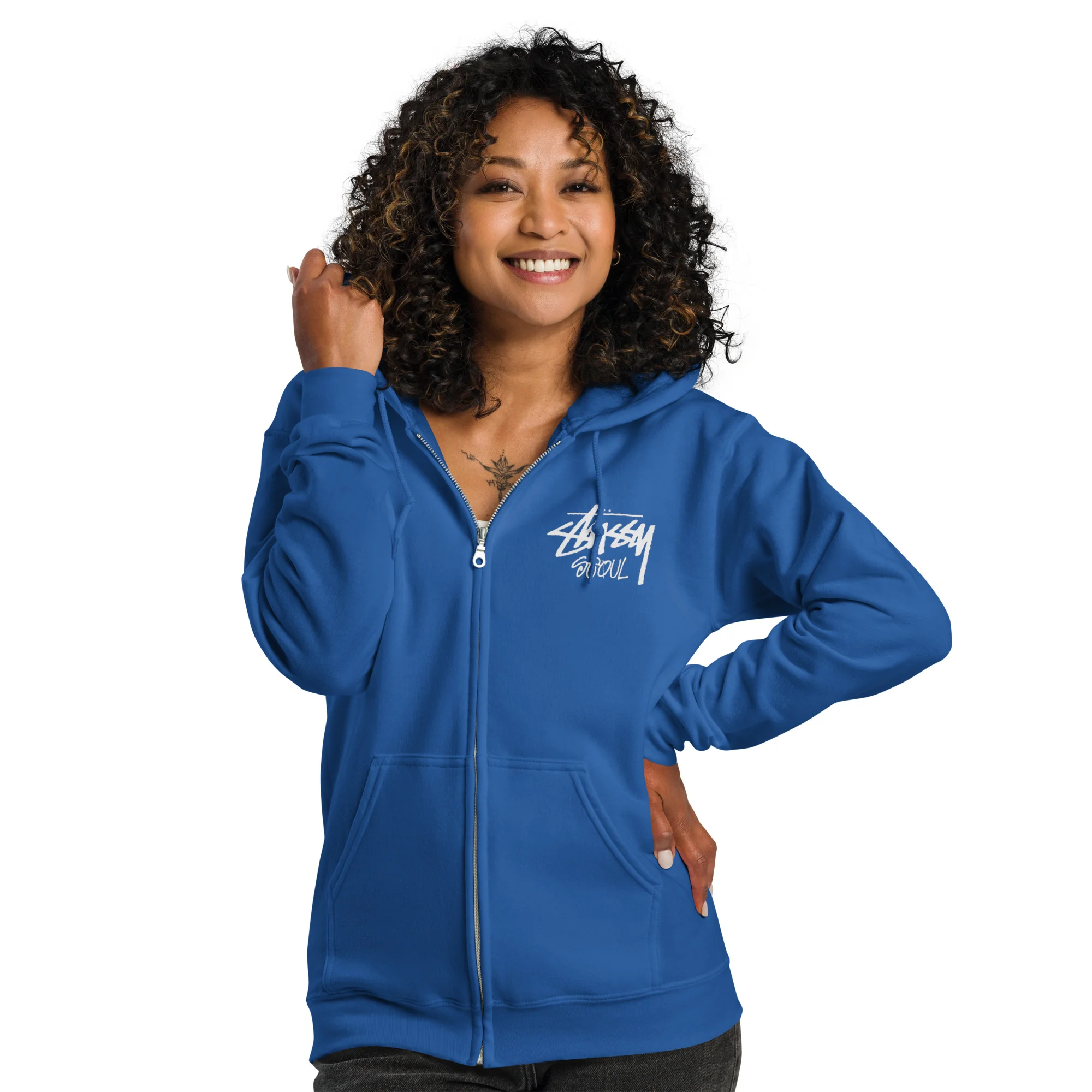 Stussy Seoul Zip Up Hoodie Stussy Seoul Zip Up Hoodie