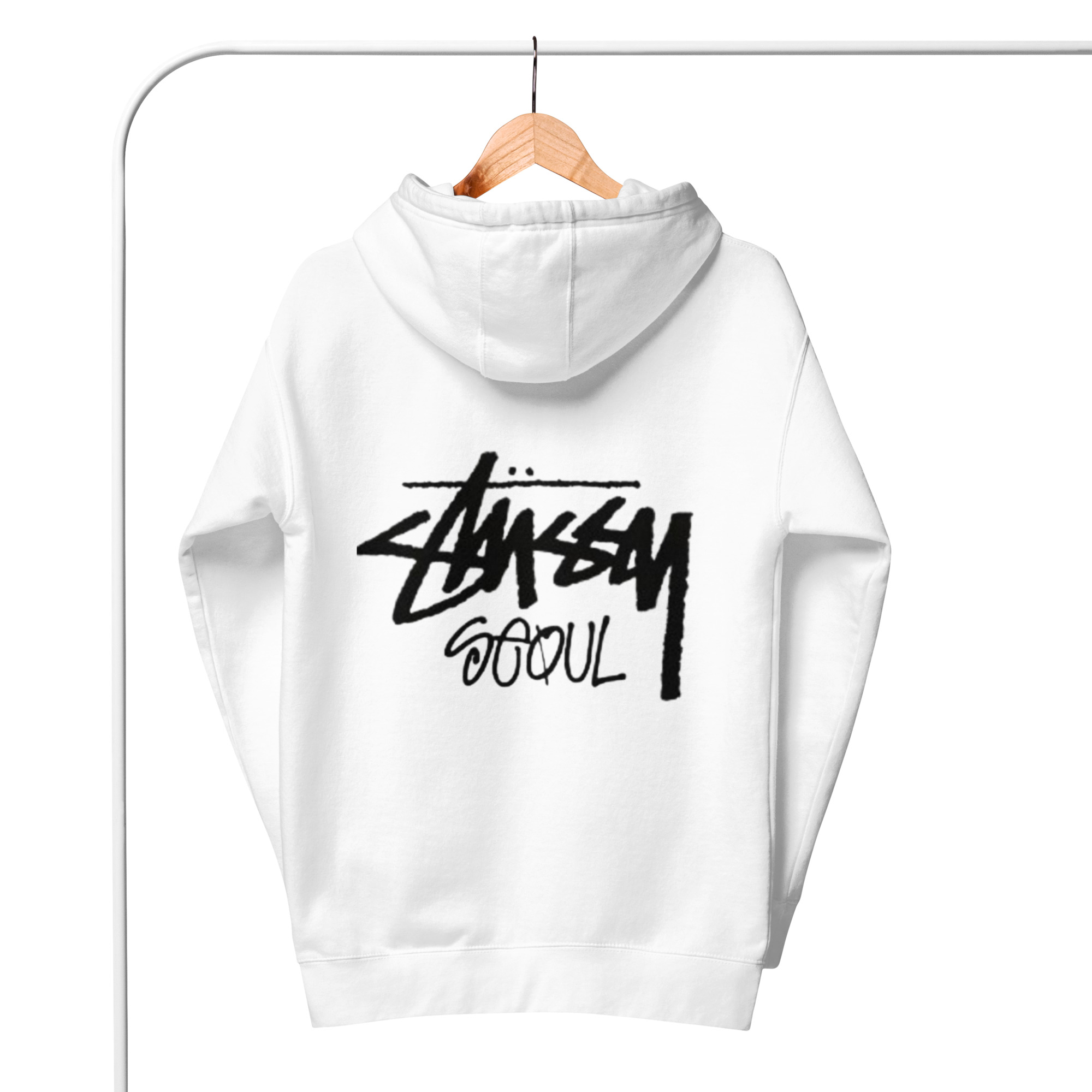 Unisex Stussy Seoul Hoodie Unisex Stussy Seoul Hoodie