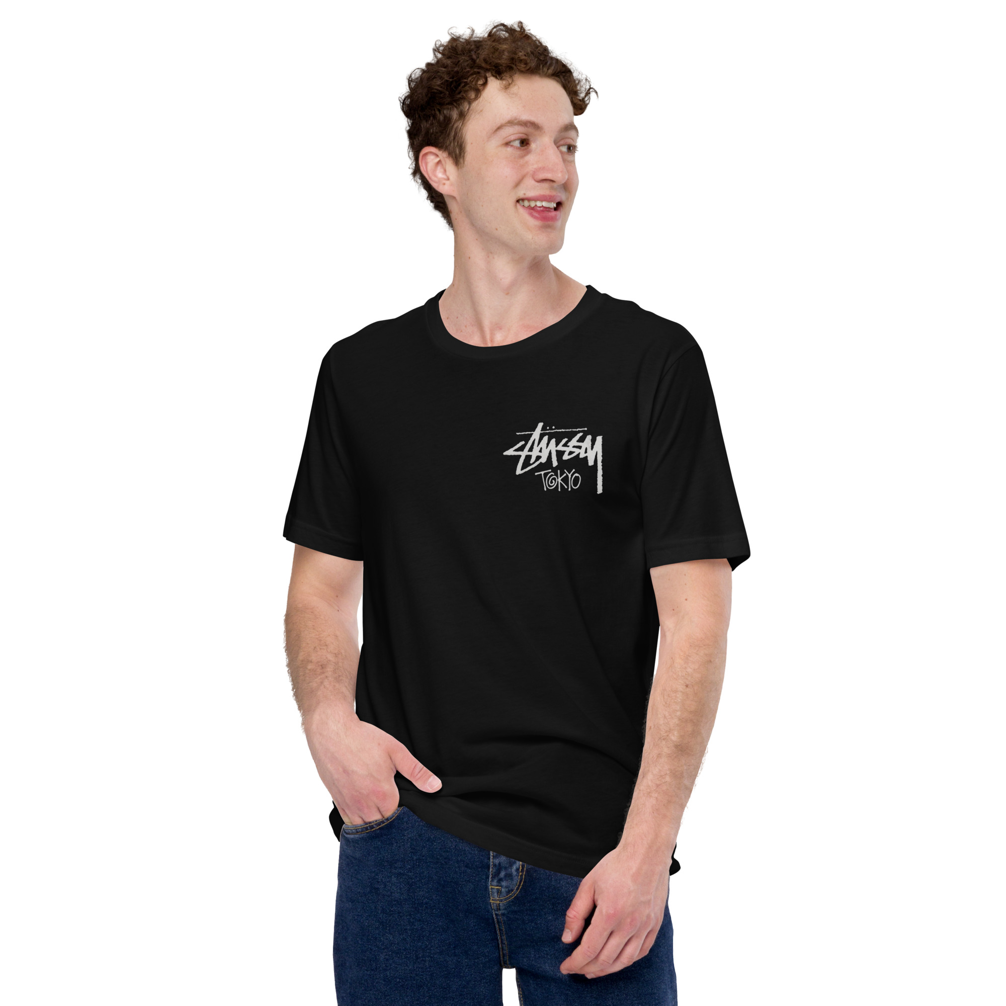 Unisex Stussy Tokyo T-Shirt Unisex Stussy Tokyo T-Shirt